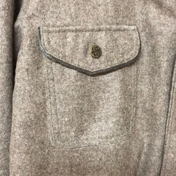 STS Ranchwear wool leather ranch barn jacket coat - Picture 2 of 12